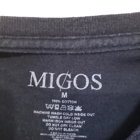 Migos Men's Medium Black T Shirt - Picture 3 of 5